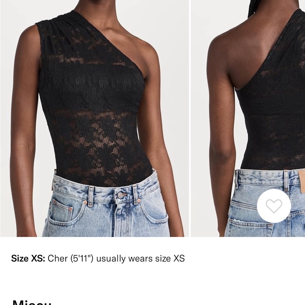 Miaou jade bodysuit. NWT